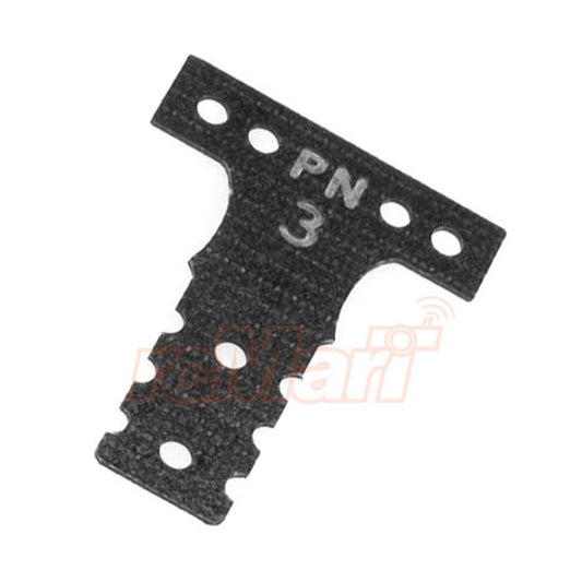 Mini-Z MR03 MR04 G10 Black Fiber Glass T-Plate #3 MR3043K
