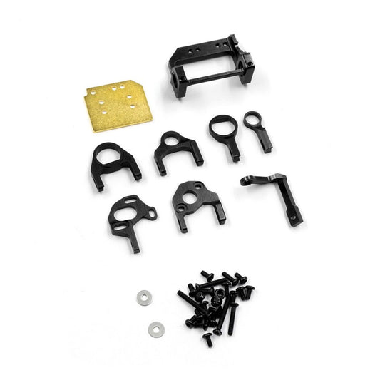 Yeah Racing Aluminum Motor Mount 90-94mm(LHM / RM) For Kyosho Mini-Z MR03 and MR04   KYMR-001BK RWD