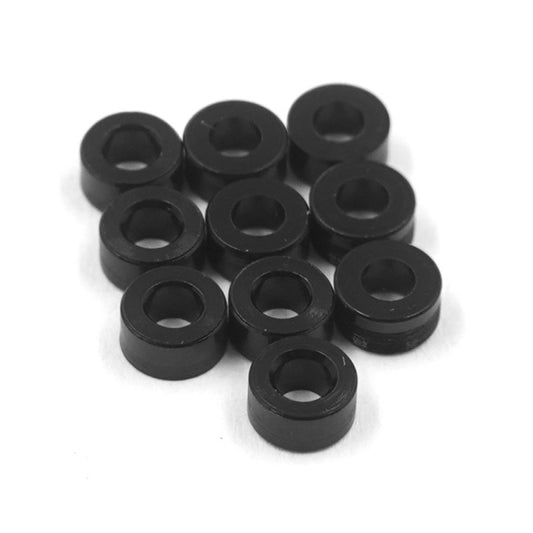 Yeah Racing Aluminium M2 X 4mm Flat Washer 2.0mm 10pcs YA-0756BK