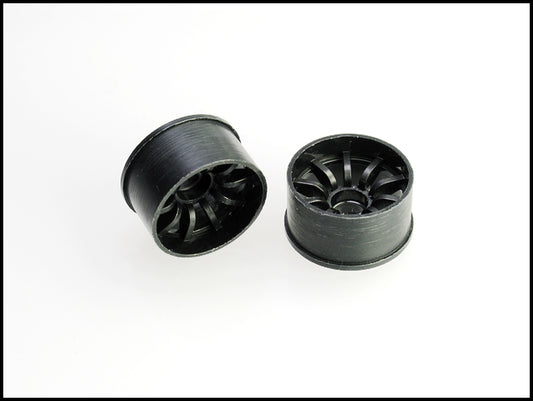 PN Racing Mini-Z 2WD Machine Cut 10 Spoke Rear Wheel R0 Black