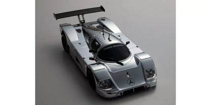 Kyosho Mini-Z Sauber-Mercedes Gruppe-C Rennsportwagen C 9 Chrome Silver w/Gyro RWD MR04 Readyset 32362CRG