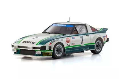 Kyosho Mini-Z Mazda Savanna RX-7 (SA22C) 1997 Daytona GTU Class Winner No.7 RWD MR04 Readyset 32365GR