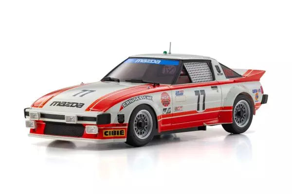 Kyosho Mini-Z Mazda Savanna RX-7 (SA22C) 1997 Daytona Car No.77 RWD MR04 Readyset 32365R
