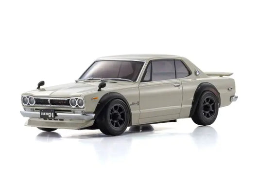Kyosho MINI-Z AWD MA020 Readyset Nissan Skyline 2000GT-R KPGC10 White AWD 32636W