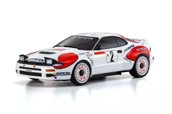 Kyosho Mini-Z Toyota Celica Turbo 4WD No.2 WRC 1992 Carlos Sainz AWD MA020 Readyset KYO-32654CS
