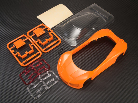 Mini-Z Concept C9 ABS Car Body Kit Orange 600500O