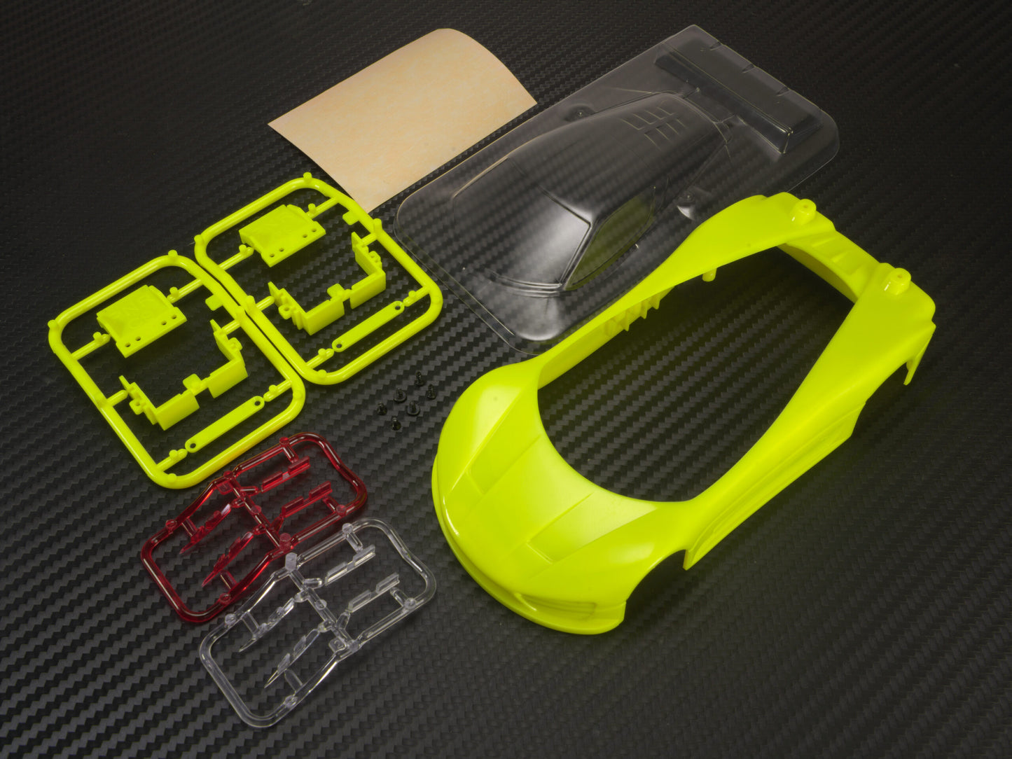 Mini-Z Concept C9 ABS Car Body Kit Orange 600500Y