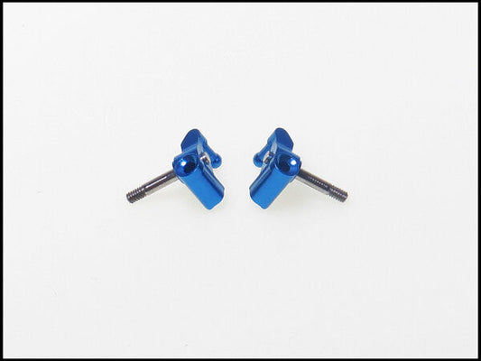PN Racing Mini-Z MR02 Double A-Arm Knuckle Set (Blue) MR2511B RWD