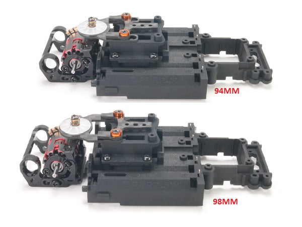 PN Racing Mini-Z V4 94-98mm Motor Mount for Kyosho Motor (Blue) MR3311AB