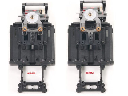 PN Racing Mini-Z V4 94-98mm Motor Mount for Kyosho Motor (Blue) MR3311AB