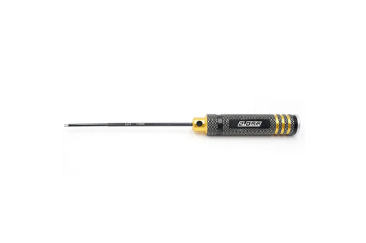 Yeah Racing Aluminum 2.0mm Allen Hex Driver Tool Black Gold