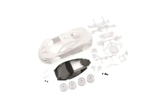 Kyosho Mini Z McLaren P1 GTR White body set(w/Wheel) MZN190