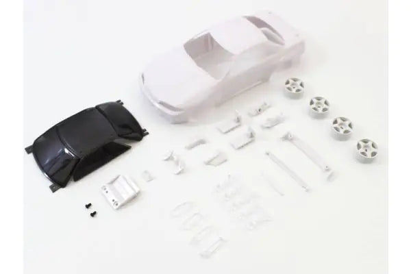 Kyosho Skyline GT-R R32 Group A specification white body set with unpainted foil MZN201