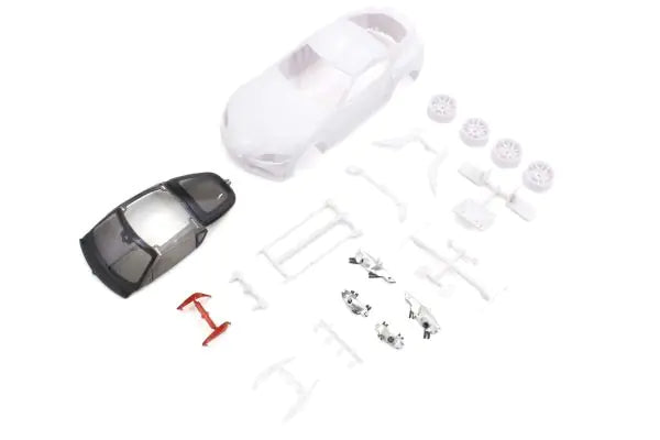 Kyosho Toyota GR Supra White Body Set w/Wheels MZN202