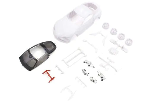 Kyosho Toyota GR Supra White Body Set w/Wheels MZN202