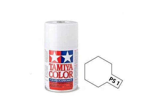 Tamiya Spray for Polycarbonate PS-1 WHITE